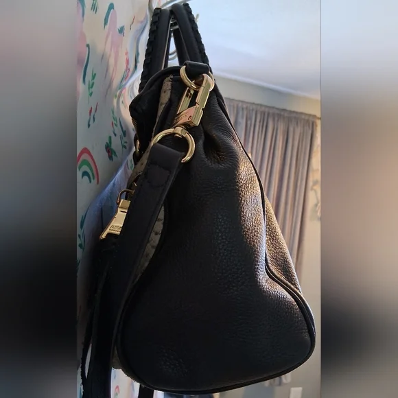 NWOT Aimee Kestenberg Metallic Snake Casual Boho Purse w/ Wristlet & Dust Bag - Picture 7 of 16